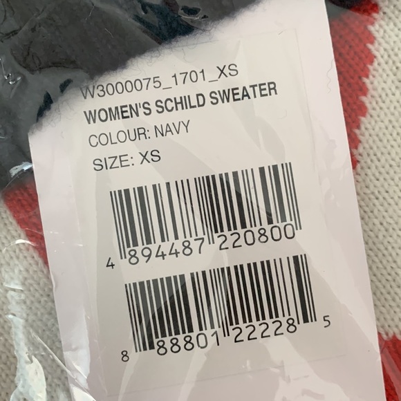 NWT Perfect moment schild ski sweater in navy - Picture 8 of 14